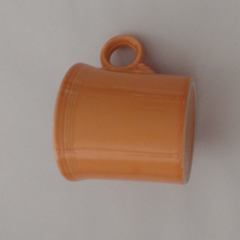 Fiestaware Ring Handle Mug Tangerine   (b300)